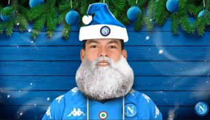 Chucky Lozano: Napoli invitó a sus seguidores a encontrar al Papá Noel napolitano