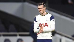 Gareth Bale en un partido con el Tottenham