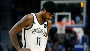 Kyrie Irving en un juego con los Nets