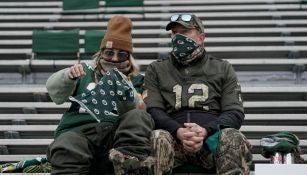 Afición en Lambeau Field para el juego de campeonato de la NFC