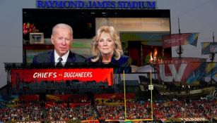 Joe Biden mandó un mensaje en el Super Bowl LV 