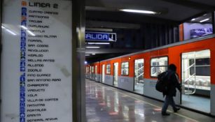 Línea 2 del Metro volvió a operar 