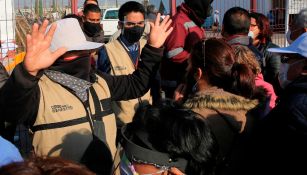 Coronavirus: En Ecatepec bloquearon de nuevo Avenida Central para exigir vacunas