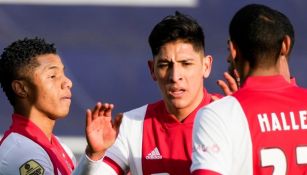 Edson Álvarez en la victoria del Ajax sobre el Zwolle