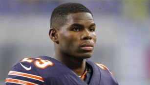 Tarik Cohen en un partido con los Bears 