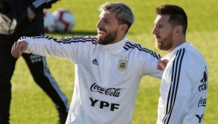 Agüero y Messi podrían jugar juntos en Barcelona 