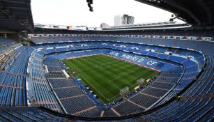 Incendio de reportó en las obras de Santiago Bernabéu 