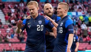 Finlandia derrotó a una conmocionada Dinamarca
