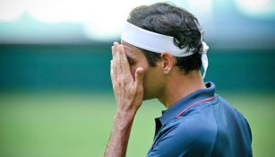 Roger Federer en partido