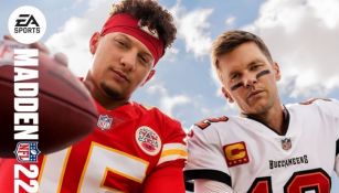 Tom Brady y Patrick Mahomes estelarizan la portada de Madden 22