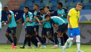 Ecuador rescató empate con Brasil