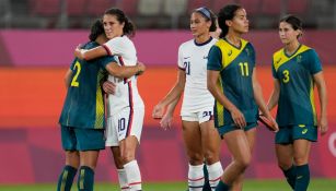Tokio 2020: Estados Unidos y Australia 'pactaron' empate en futbol femenil