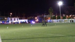 Minutos después de la balacera en la Unidad Deportiva Santa Lucía