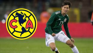 Jürgen Damm en acción con Selección Mexicana