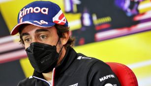 Fernando Alonso en conferencia de prensa