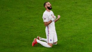 Benzema tras el triunfo de Francia sobre España