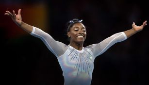 Simone Biles en una competencia