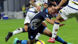 Chucky Lozano en empate ante Hellas Verona