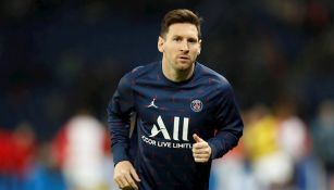 Messi previo a un partido con el PSG