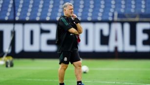 Tata Martino en un entrenamiento 