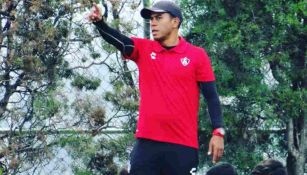 Negro Medina en su etapa como auxiliar Sub 17