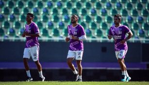 Jugadores de Mazatlán en un entrenamiento 