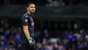 Corona en el partido con Cruz Azul