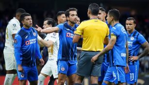 Cruz Azul en la eliminación de la Concachampions vs Pumas
