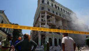 Fuerte explosión en hotel de La Habana