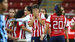 Anacamila Hernández rompió en llanto tras debutar con Chivas Femenil