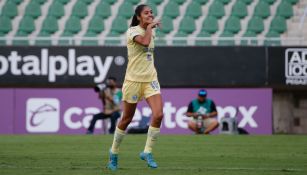 Alison González marcó sus primeros goles con América Femenil