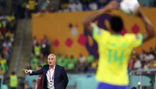 Tite fue recibido con aplausos a su llegada a Río de Janeiro tras su desempeño en Qatar 2022