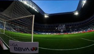 Liga MX: Cancha del Estadio BBVA lista para el Rayados vs Juárez