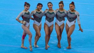 Equipo de gimnasia artistica en Santiago 2023