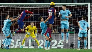 Barcelona rescató triunfo ante Osasuna gracias a gol de Vitor Roque