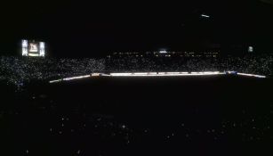 El Estadio de León se quedó sin luz