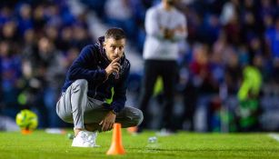 Martín Anselmi aseguró no 'enamorarse' de la historia y grandeza de Cruz Azul, antes de firmar contrato