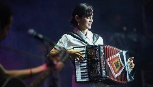La compositora se dijo emocionada de presentarse en el corazón de México.