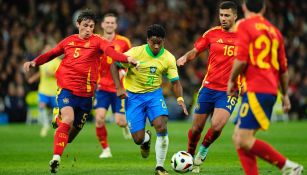 España y Brasil empatan en un partido que tuvo como protagonistas a Yamine Lamal y Endrick
