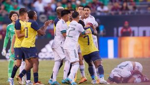 México en duelo contra la selección ecuatoriana 