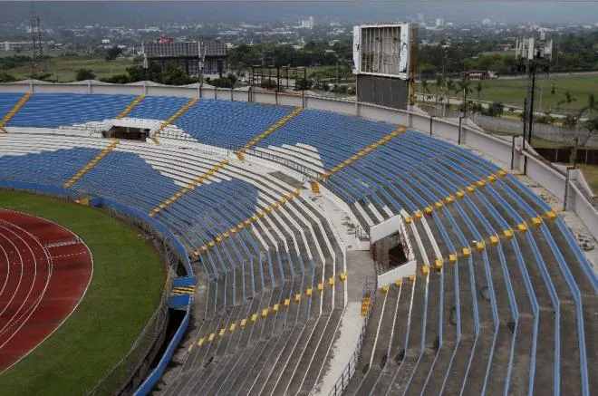 DANIEL GÁMEZ El inmueble no cuenta con pantalla y luce despintado