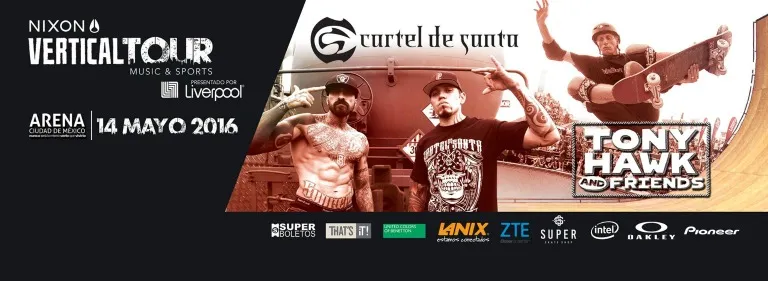 ESPECIAL Cartel del evento 'Vertical Tour' en México