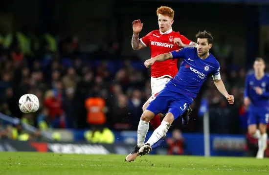 AP Cesc Fàbregas durante un partido del Chelsea