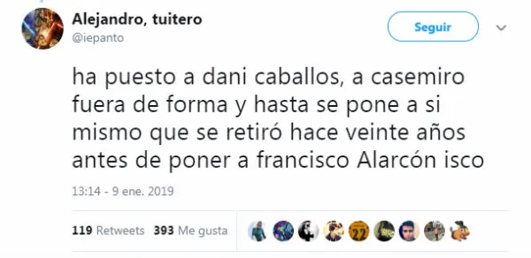 TWITTER @IEPANTO Publicación en Twitter