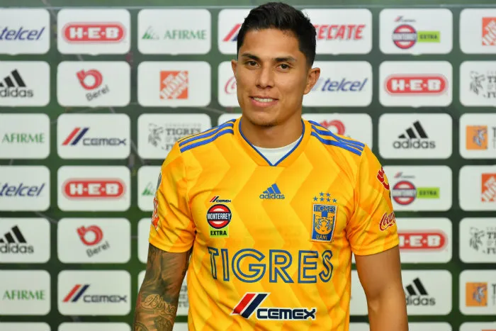 IMAGO7 Salcedo en su presentación como refuerzo de Tigres