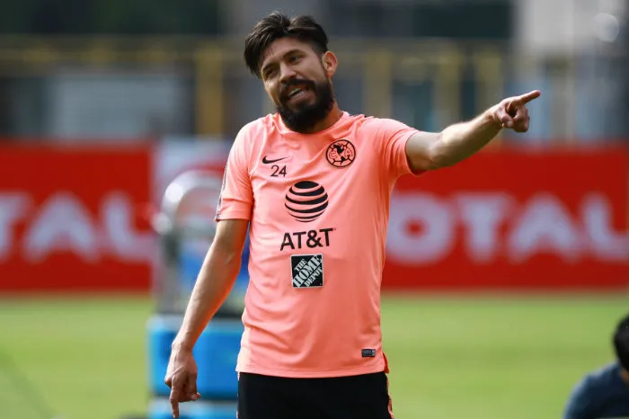IMAGO7 Oribe, en un entrenamiento con América