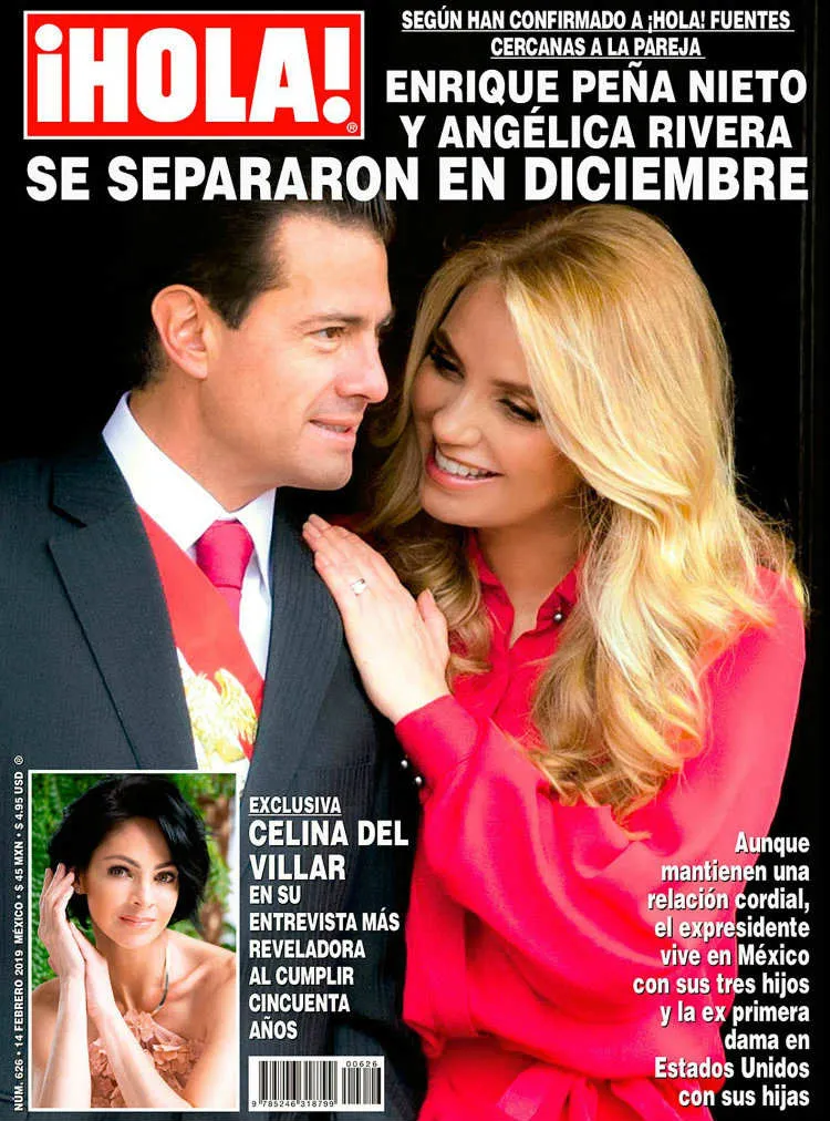 ¡HOLA! Revista ¡Hola! confirma la separación de EPN y Angélica Rivera