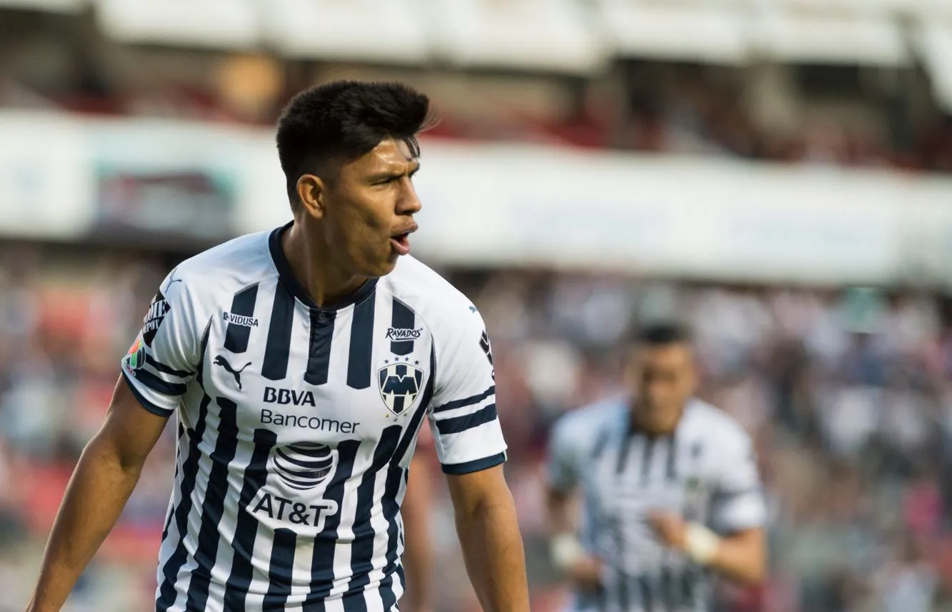 IMAGO7 Gallardo festeja anotación con los Rayados