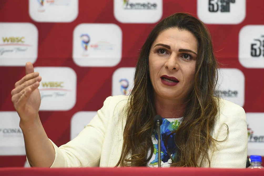 MEXSPORT Ana Gabriela Guevara durante conferencia