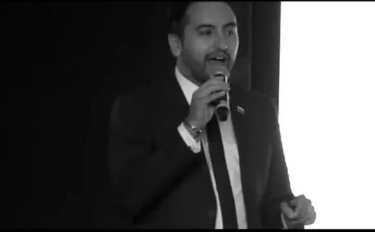 ESPECIAL Juan Carlos Castro, durante una conferencia